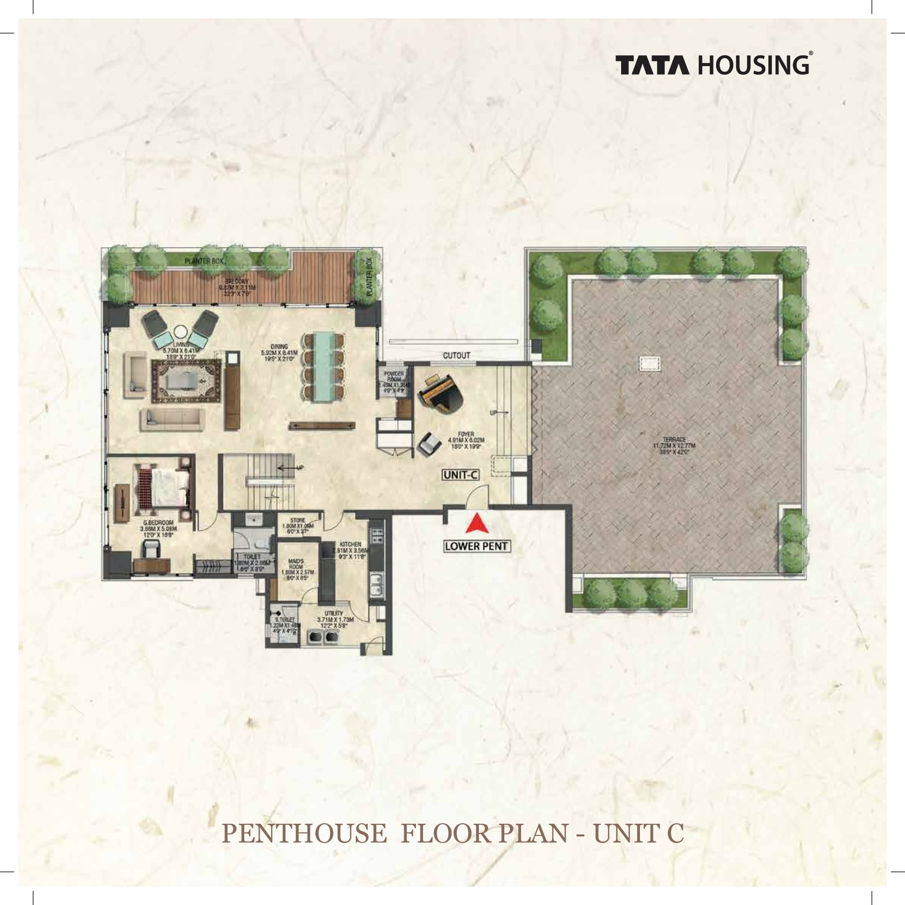 Tata Promont Penthouse Floor Plan_Unit C (1)